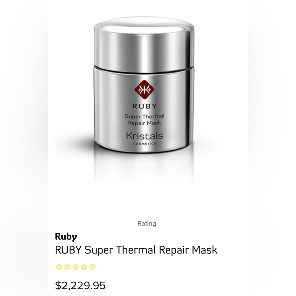 Ruby Super Thermal Repair Mask
